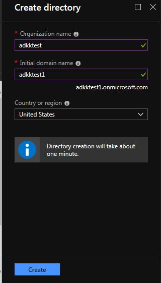 How To Create The Azure Active Directory (AD) Using Azure Portal In Microsoft Azure
